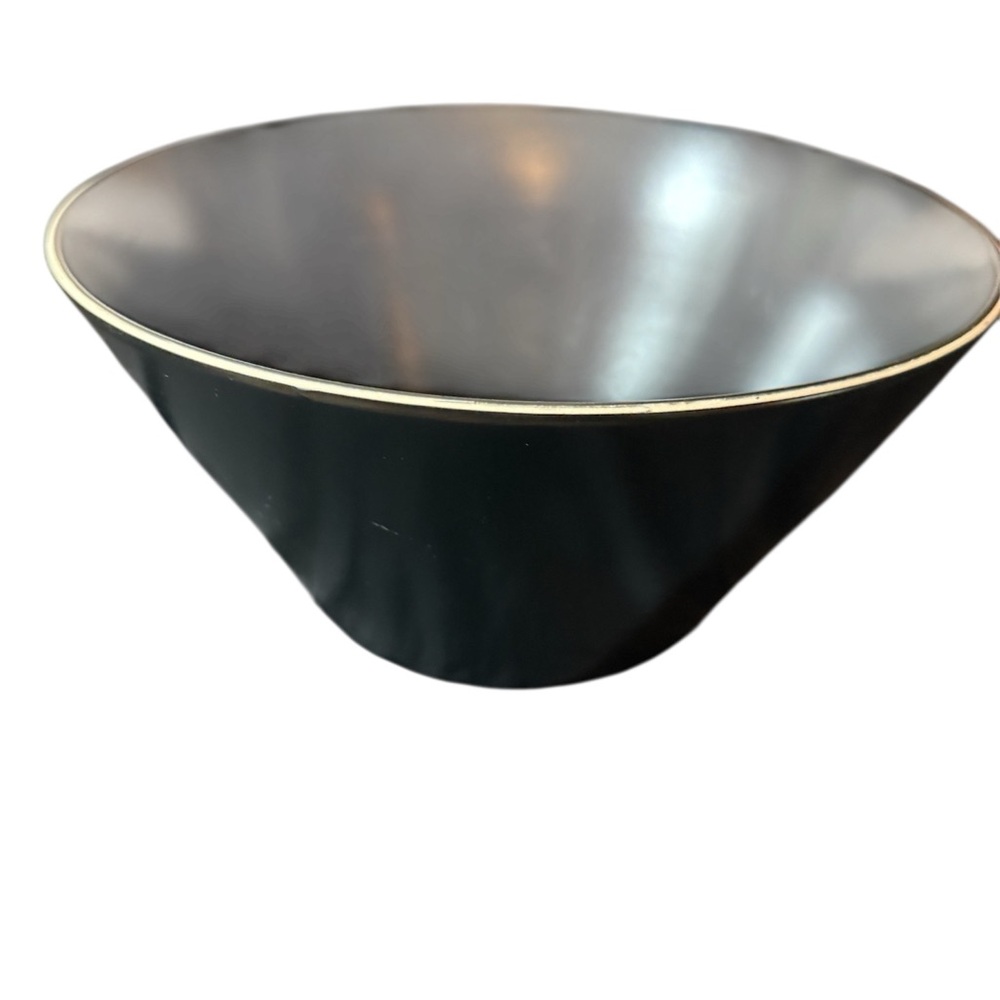 Threshold Black Onyx Large China Serving Mixing Bowl